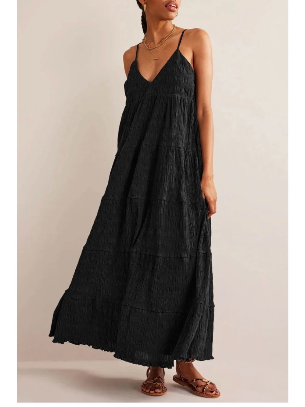 Boden Tiered Maxi Dress - Women's Summer Dress